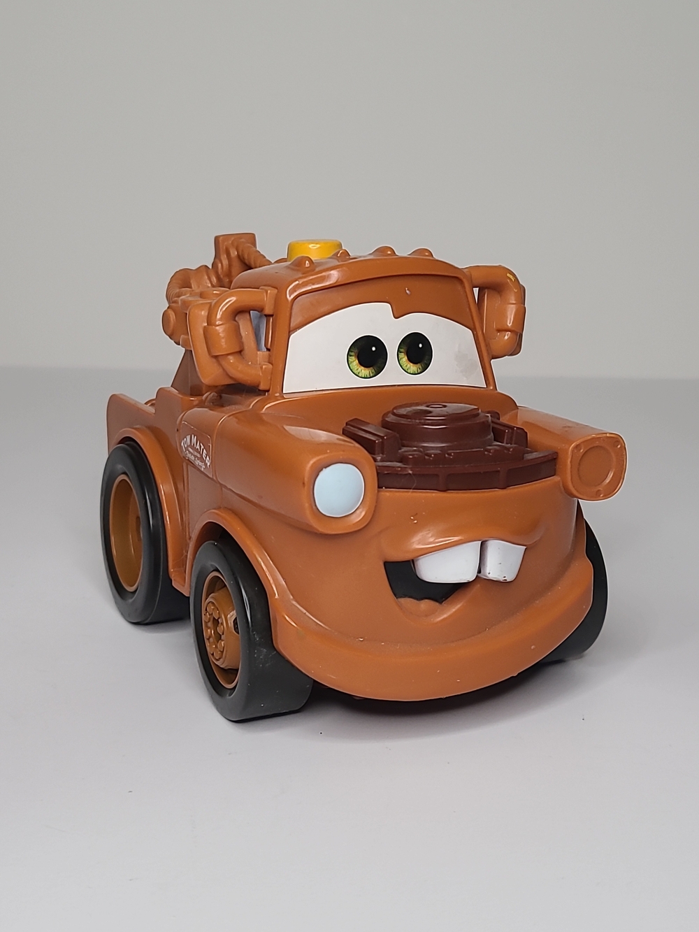 Fisher-Price Orange Tow Truck Character Toy